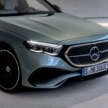 2024 Mercedes-Benz E-Class – W214 E220d, E300 de, E400 e PHEV and E450 4Matic sedan in latest images