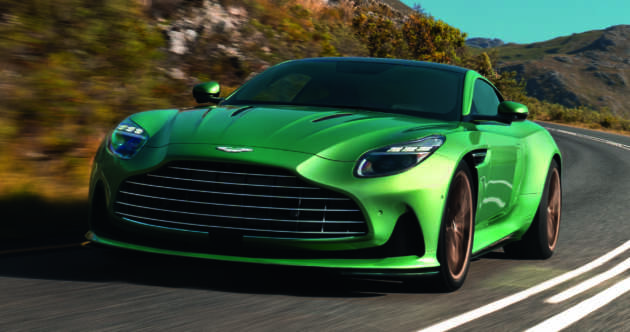 Aston Martin DB12 debuts – 680 PS/800 Nm V8, 0-96 km/h in 3.5s, 323 km/h; all-new in-house infotainment