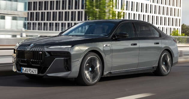 2023 BMW 750e xDrive M Sport priced from RM663k in Malaysia – PHEV; 87 km EV range; Theatre Screen