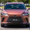 2023 Lexus RX 350 Luxury in Malaysia – 2.4T AWD with 279 PS and 430 Nm; AEB, ACC; priced from RM469k