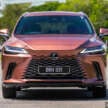 2023 Lexus RX 350 Luxury in Malaysia – 2.4T AWD with 279 PS and 430 Nm; AEB, ACC; priced from RM469k
