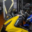 2023 Aveta VADV150 smart hybrid scooter at Malaysia Autoshow – with digital video recorder, RM13,980