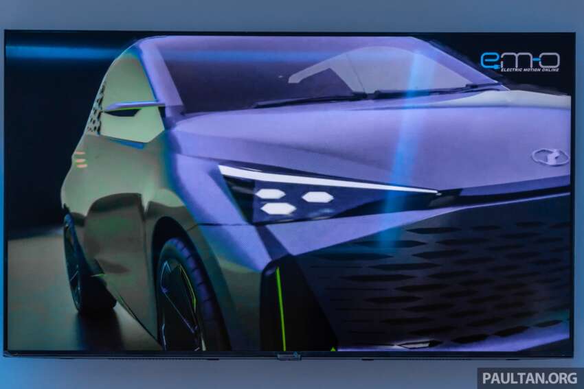 Perodua EMO EV study previews all-electric Myvi – up to 350 km range, 300 kW fast charging, 80% in 20 mins 1608654