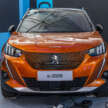 Peugeot e-2008 previewed in Malaysia – 136 PS, 260 Nm, 50 kWh battery, 320 km EV range; launch soon?