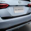 Bangkok 2024: Nissan Almera facelift – B-sedan gets bolder face, blue trim, bodykit with twin central pipes