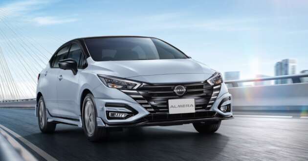 2023 Nissan Almera facelift debuts in Thailand – four variants, 1.0L turbo 3-cylinder petrol; from RM73k
