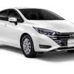 Bangkok 2024: Nissan Almera facelift – B-sedan gets bolder face, blue trim, bodykit with twin central pipes