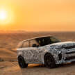 2023 Range Rover Sport SV debuts – 4.4L turbo V8; 635 PS, 750 Nm; 6D Dynamics hydraulics; BASS seats