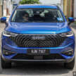 GWM Haval H6 preliminary specs for Malaysia – 1.5T hybrid with 243 PS and 530 Nm; DHT; AEB and ACC