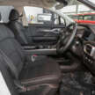 Proton X90 spesifikasi antara varian  – Standard, Executive, Premium dan Flagship, RM124k-RM153k