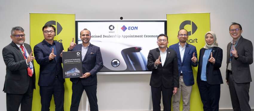 EON appointed as Pro-Net dealer, to begin retail sales of smart #1 EV at its Glenmarie facility from Q4 2023 1618325