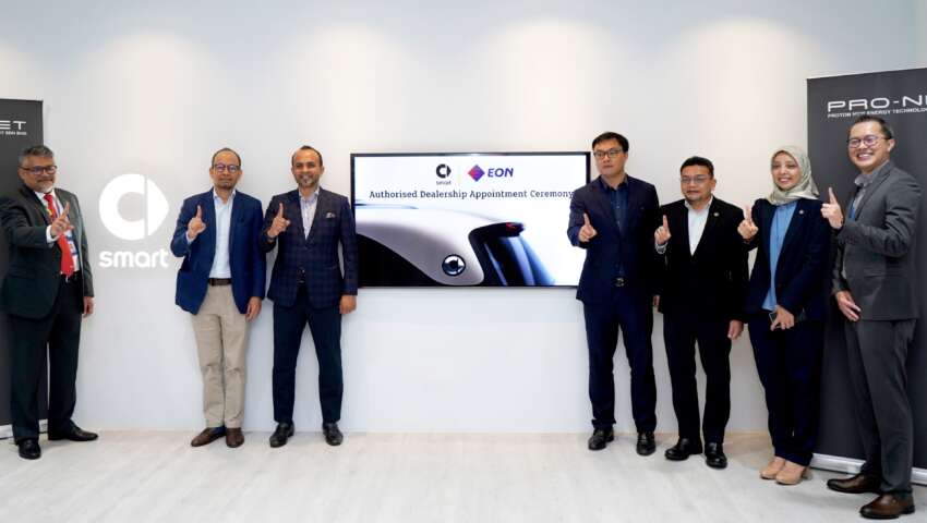 EON appointed as Pro-Net dealer, to begin retail sales of smart #1 EV at its Glenmarie facility from Q4 2023 1618324