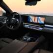 BMW i5 and 2024 BMW 5 Series G60 – M60 xDrive with up to 601 hp; AirConsole brings in-car gaming