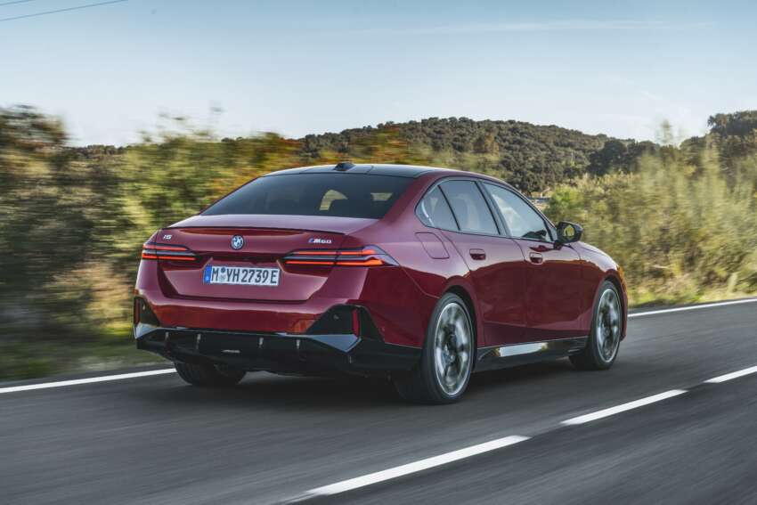 BMW i5 and 2024 BMW 5 Series G60 – M60 xDrive with up to 601 hp; AirConsole brings in-car gaming 1617703