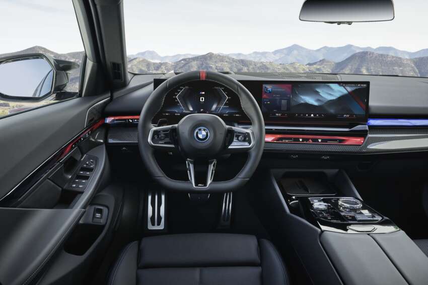 BMW i5 and 2024 BMW 5 Series G60 – M60 xDrive with up to 601 hp; AirConsole brings in-car gaming 1617813