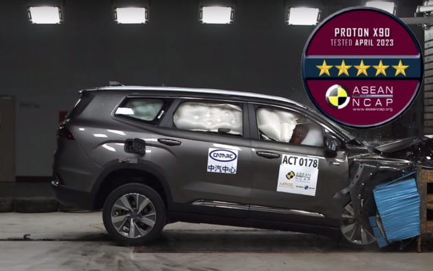 Proton X90 gets 5-star ASEAN NCAP crash test rating