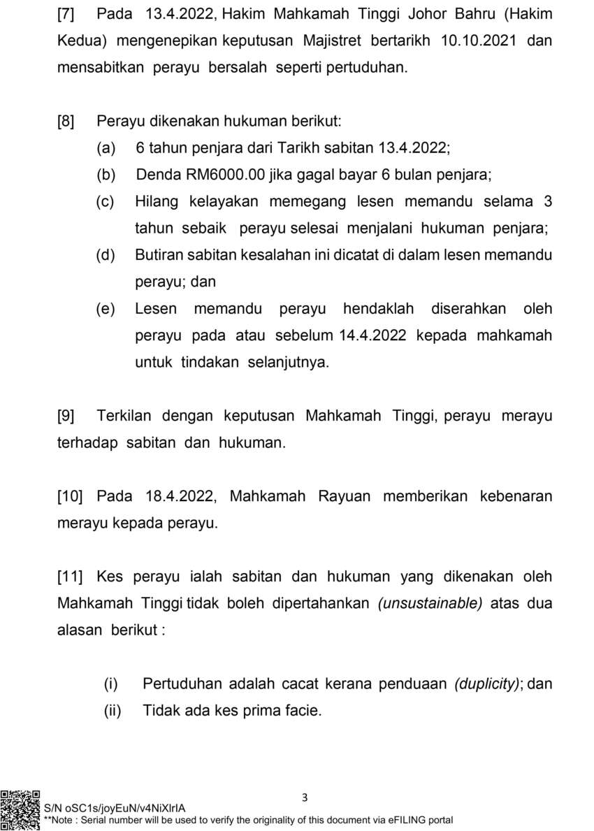 Sam Ke Ting appeal grounds of judgement released 1616007