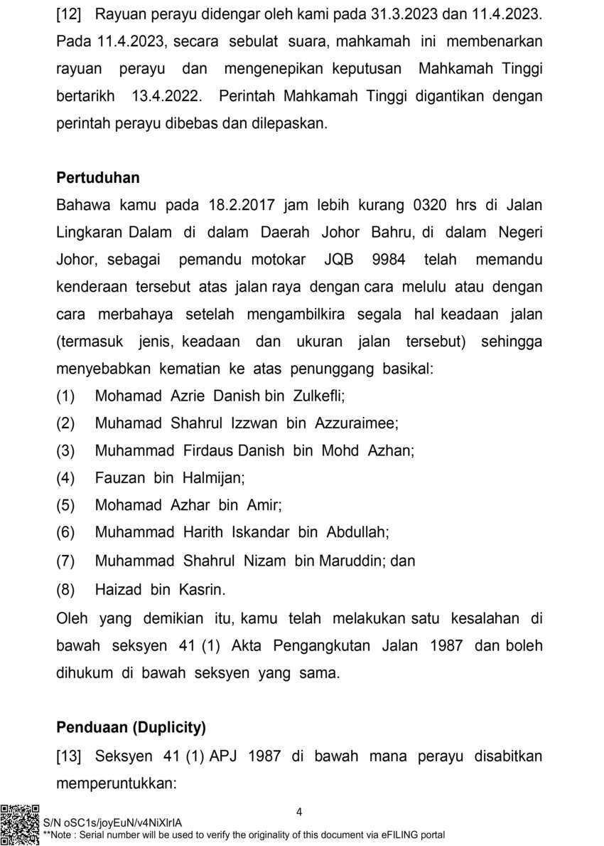 Sam Ke Ting appeal grounds of judgement released 1616008