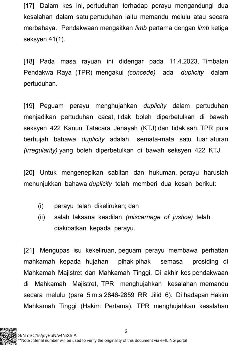 Sam Ke Ting appeal grounds of judgement released 1616010