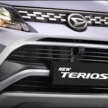 2023 Daihatsu Terios facelift debuts in Indonesia – Perodua Aruz sister SUV gets slim grille, 6 airbags