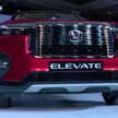 2023 Honda Elevate debuts in India – new B-segment SUV with 1.5L NA; 6MT or CVT; Honda Sensing suite