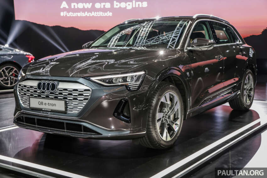 Audi Q8 e-tron 2023 dilancarkan di M’sia — jarak EV hingga 487 km, pilihan Sportback; harga dari RM384k 1628075