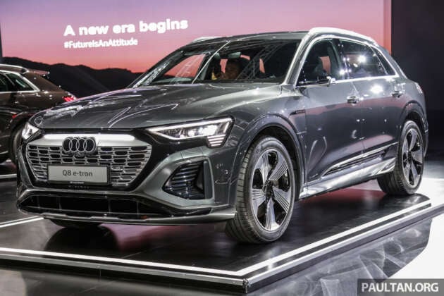 Audi Q8 e-tron 2023 dilancarkan di M’sia — jarak EV hingga 487 km, pilihan Sportback; harga dari RM384k