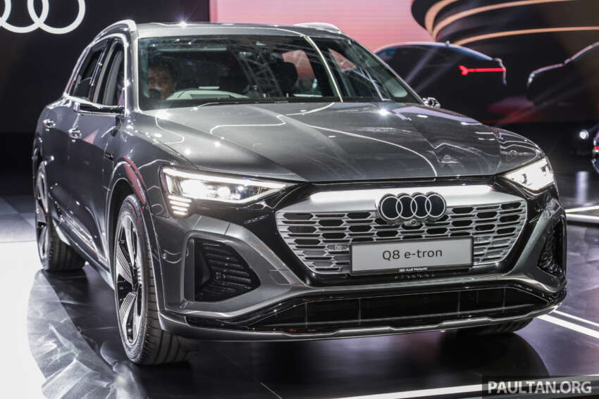 Audi Q8 e-tron 2023 dilancarkan di M’sia — jarak EV hingga 487 km, pilihan Sportback; harga dari RM384k 1628126