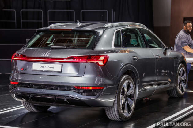 Audi Q8 e-tron 2023 dilancarkan di M’sia — jarak EV hingga 487 km, pilihan Sportback; harga dari RM384k