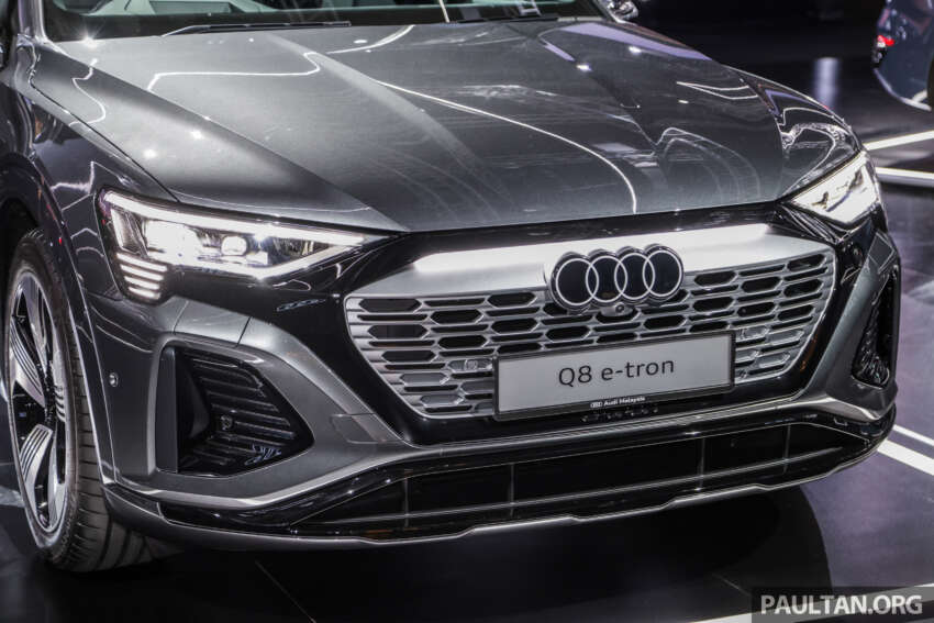 Audi Q8 e-tron 2023 dilancarkan di M’sia — jarak EV hingga 487 km, pilihan Sportback; harga dari RM384k 1628132