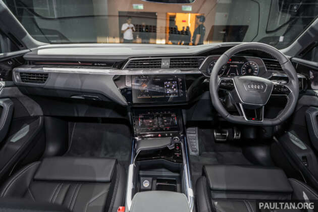 Audi Q8 e-tron 2023 dilancarkan di M’sia — jarak EV hingga 487 km, pilihan Sportback; harga dari RM384k