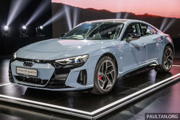 Audi e-tron GT 2023 dilancar di M’sia – jarak gerak EV cecah 458 km, 646 PS; 0-100km/j 3.1s; dari RM588k