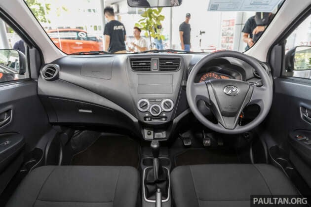 2023 Perodua Axia E launched, cheapest car in Msia at RM22k, RM300/month – old 2017 bumper, still no VSC