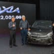2023 Perodua Axia E launched, cheapest car in Msia at RM22k, RM300/month – old 2017 bumper, still no VSC