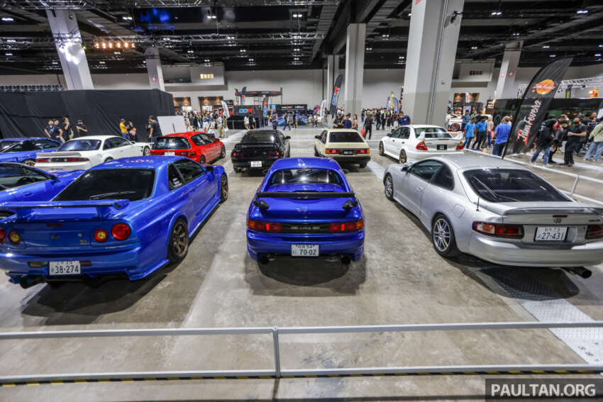 <em>Initial D</em> replica cars on display at Tokyo Auto Salon Kuala Lumpur 2023 – Panda Trueno, RedSuns RX-7s 1624302