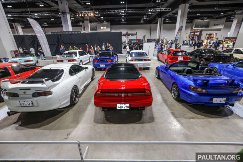 <em>Initial D</em> replica cars on display at Tokyo Auto Salon Kuala Lumpur 2023 – Panda Trueno, RedSuns RX-7s 1624304