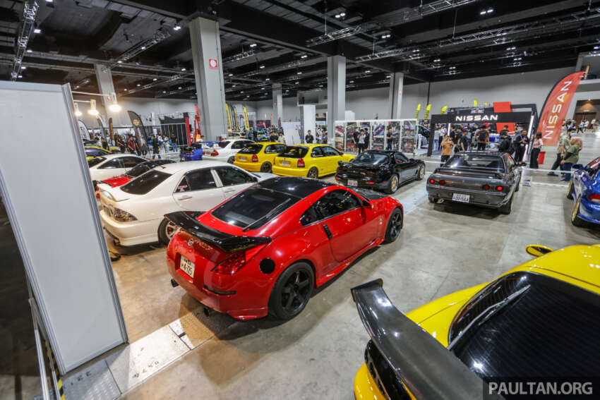 <em>Initial D</em> replica cars on display at Tokyo Auto Salon Kuala Lumpur 2023 – Panda Trueno, RedSuns RX-7s 1624309