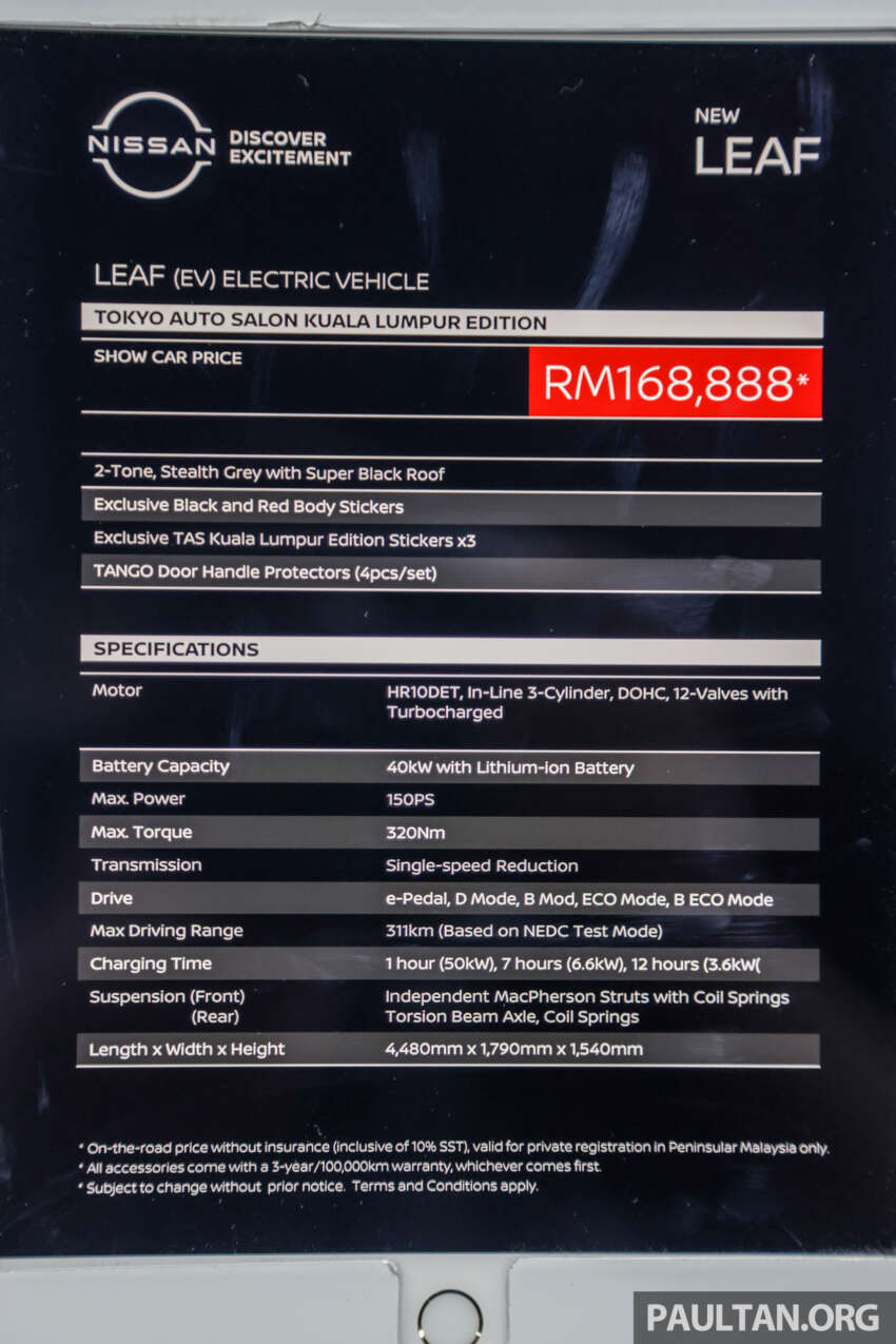 Nissan Almera, Leaf, Serena and X-Trail Tokyo Auto Salon KL Edition – one-off dressed-up cars for sale 1624109