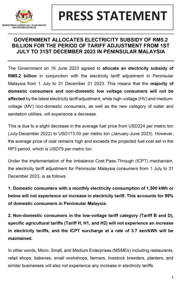 10 sen surcharge – EV owners may have to pay more to charge their cars under new 2H 2023 ICPT scheme