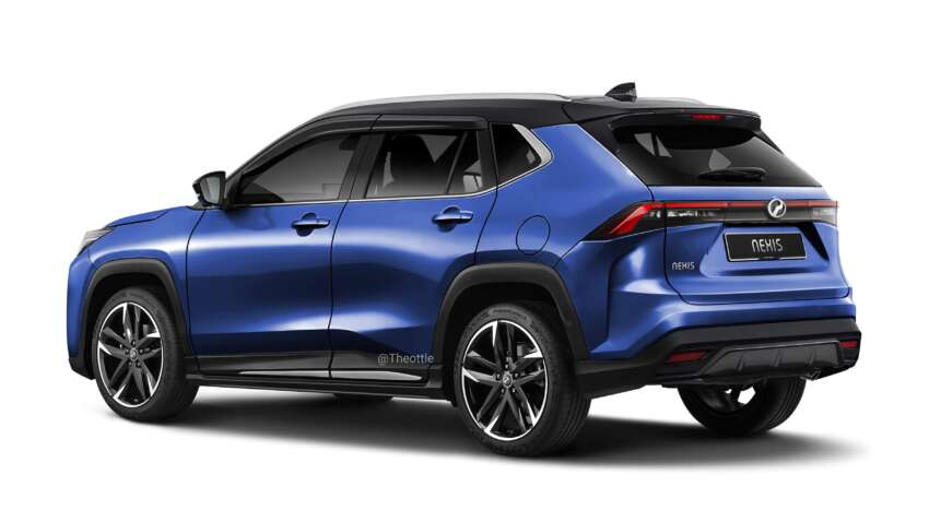 Perodua Nexis dibayangkan dari Toyota Yaris Cross – rupa paling hampir untuk pesaing baru Proton X50? 1628909