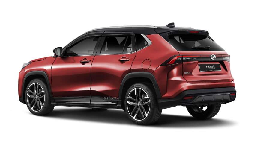 Perodua Nexis dibayangkan dari Toyota Yaris Cross – rupa paling hampir untuk pesaing baru Proton X50? 1628910