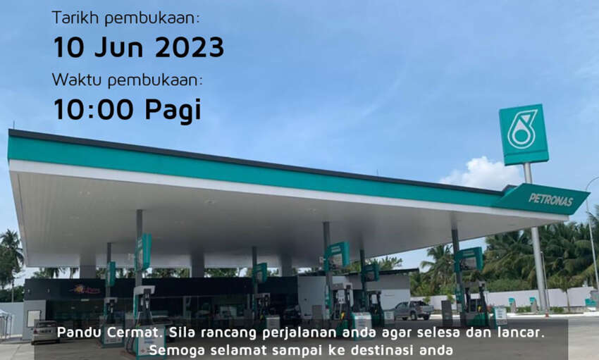 New Petronas station opens at PLUS in Penang – between Sungai Dua, Permatang Pauh southbound 1626010