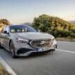 2023 Mercedes-Benz E-Class Estate – new S214 offers more boot space, interior room; mild hybrid & PHEV