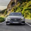 2023 Mercedes-Benz E-Class Estate – new S214 offers more boot space, interior room; mild hybrid & PHEV