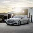 2023 Mercedes-Benz E-Class Estate – new S214 offers more boot space, interior room; mild hybrid & PHEV