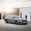 2023 Mercedes-Benz E-Class Estate – new S214 offers more boot space, interior room; mild hybrid & PHEV