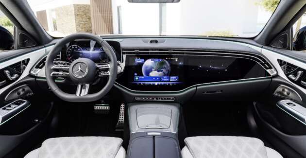 2023 Mercedes-Benz E-Class Estate – new S214 offers more boot space, interior room; mild hybrid & PHEV