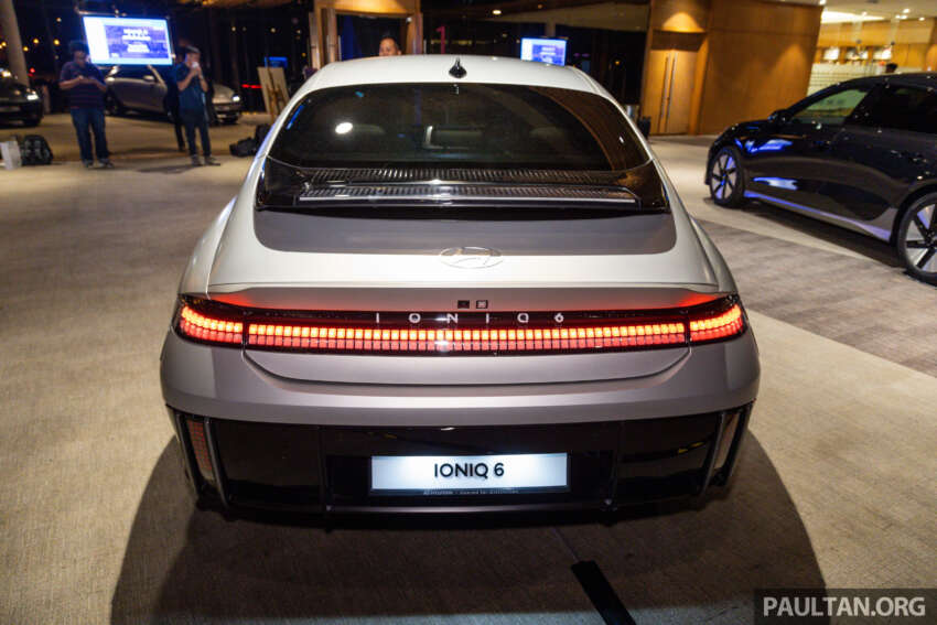 Hyundai Ioniq 6 dilancarkan di Malaysia – RM289,888-RM319,888, hingga 320 PS/605 Nm, jarak gerak 614 km 1644215