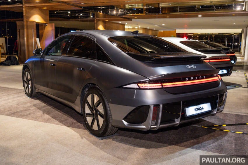 Hyundai Ioniq 6 dilancarkan di Malaysia – RM289,888-RM319,888, hingga 320 PS/605 Nm, jarak gerak 614 km 1644217