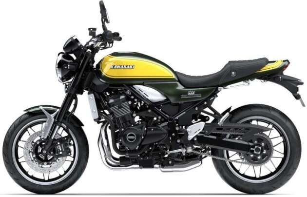 2023 Kawasaki Z900RS Yellow Ball Edition for Japan